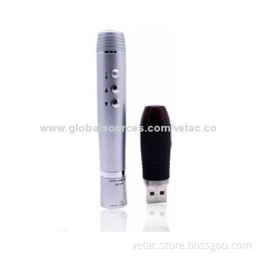 Wireless Red Laser Pen for Presentation, Measures 14.4x1.8cm